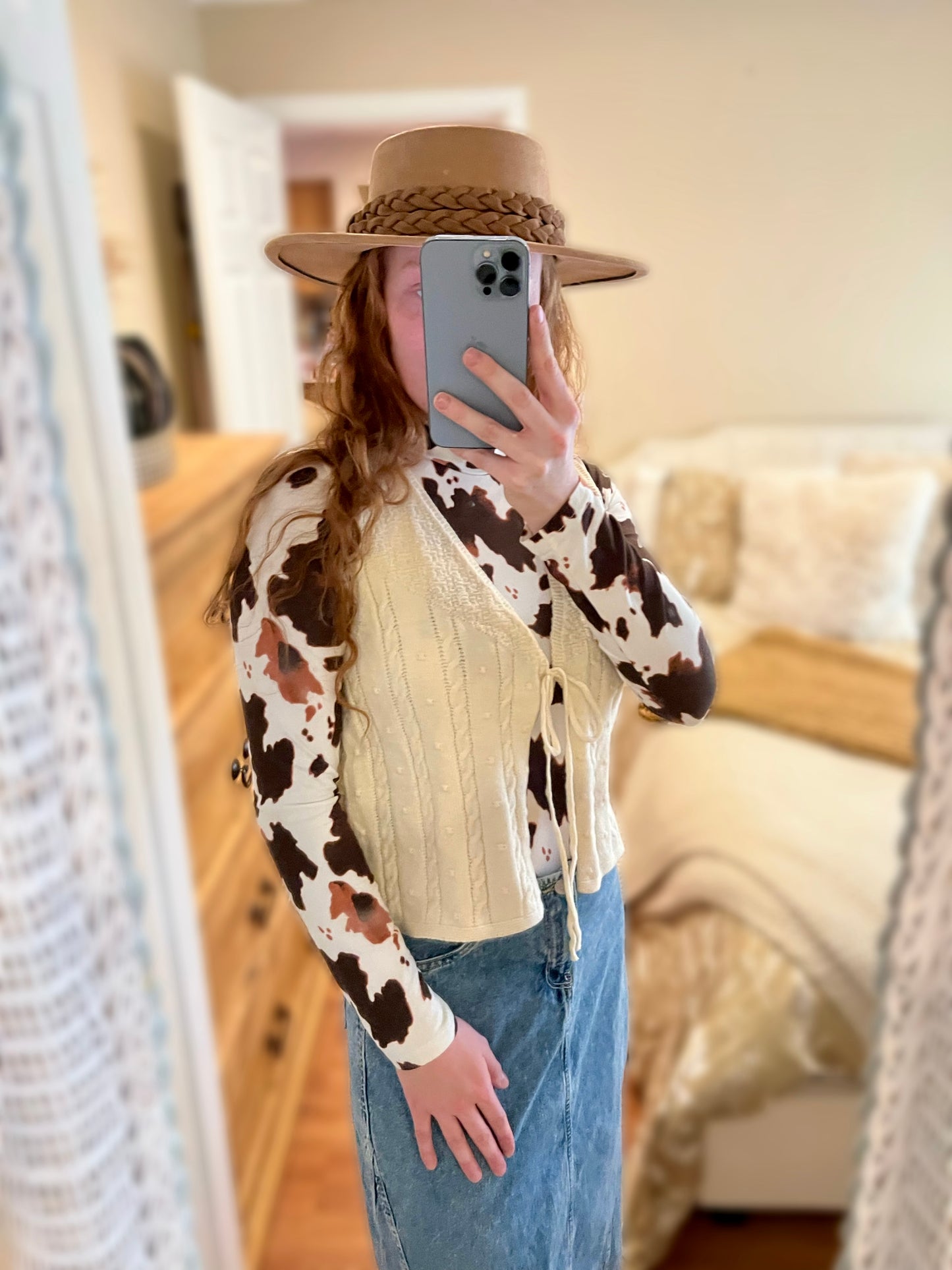 The ivory vest