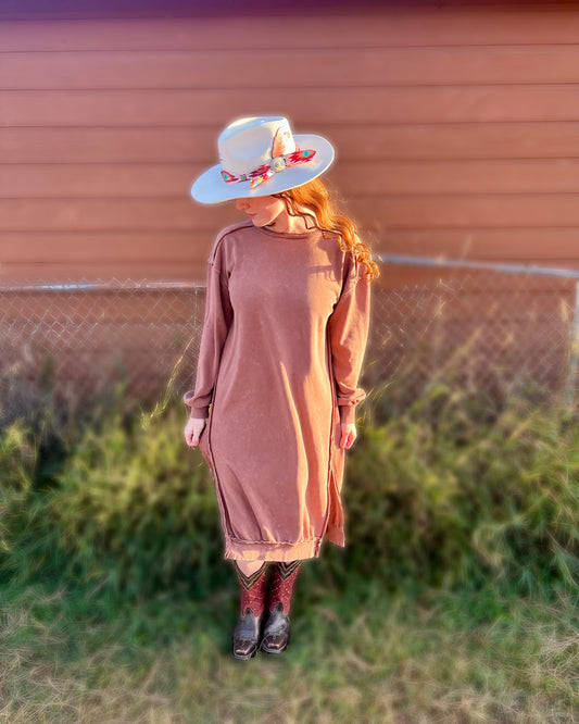 Chestnut-teddy bear dress