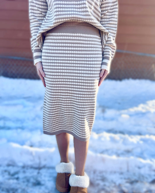 Harper sweater skirt