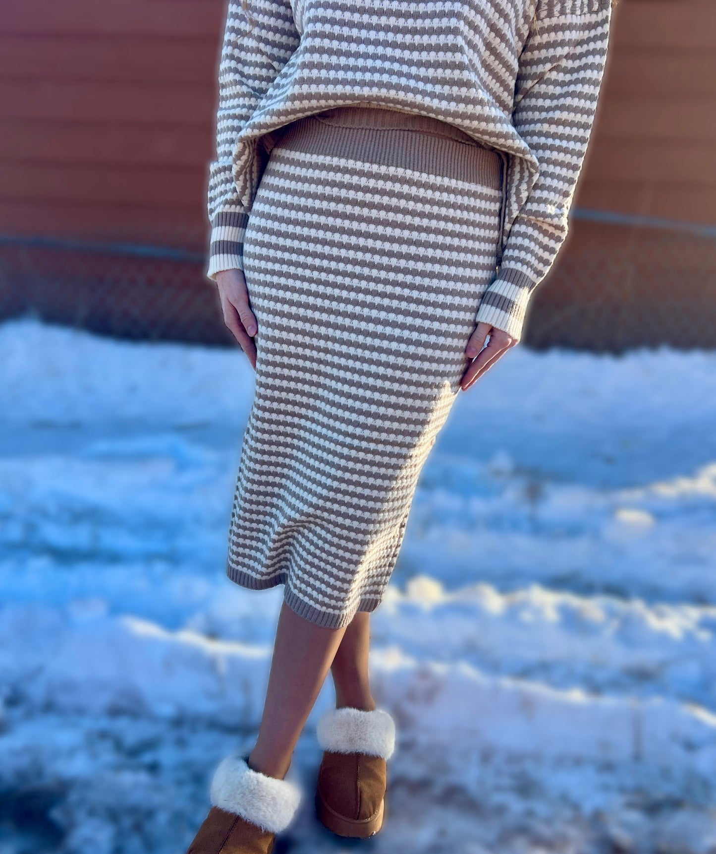 Harper sweater skirt